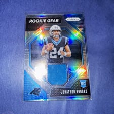 2024 Panini Prizm Rookie Gear Jonathon Brooks #RG-JBS card