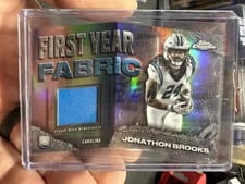 2024 Topps Chrome First Year Fabric Relics Jonathon Brooks #FYF-JB card