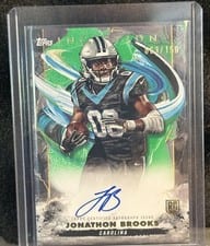 2024 Topps Inception Rookie Autograph Variations Jonathon Brooks #RAV-JB card