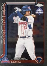 2025 Topps Pro Debut Chrome Jonathon Long #PDC-162 card