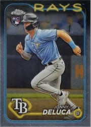 2024 Topps Chrome Base Set Jonny Deluca #163 card