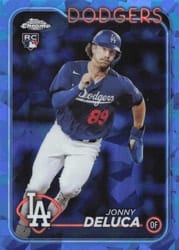 2024 Topps Chrome Sapphire Edition Base Set Jonny Deluca #233 card