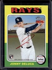 2024 Topps Heritage Real One Autograph Jonny Deluca #ROAJDE