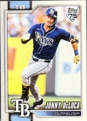 2026 Topps Base Set Jonny DeLuca #543 card