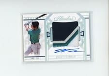 2024 Panini Flawless Prospect Patch Autographs Jonny Farmelo #PPA-JF card