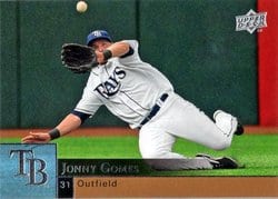 2009 Upper Deck Base Set Jonny Gomes #365 card