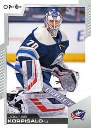 2020-21 O-Pee-Chee Base Set Joonas Korpisalo #445 card