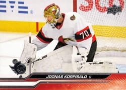 2023-24 Upper Deck Base Set Joonas Korpisalo #594 card