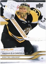 2025-26 Upper Deck Base Set Joonas Korpisalo #9 card