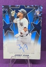 2025 Topps Update Baseball Stars Autographs Jorbit Vivas #BSAU-JV card