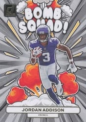 2023 Donruss Bomb Squad Jordan Addison #BS-13 card