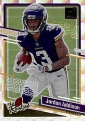2023 Donruss The Rookies Jordan Addison #10 card