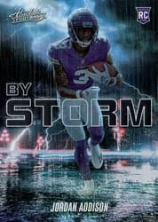 2023 Panini Absolute By Storm Jordan Addison #BST-12 card