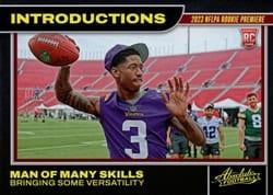 2023 Panini Absolute Introductions Jordan Addison #10 card