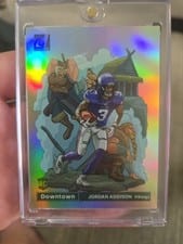 2023 Panini Donruss Downtown Jordan Addison #D-18 card