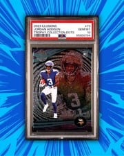 2023 Panini Illusions Trophy Collection Jordan Addison #73 card