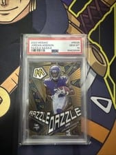 2023 Panini Mosaic Razzle Dazzle Jordan Addison #RD-28 card