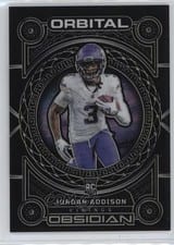 2023 Panini Obsidian Orbital Jordan Addison #15 card