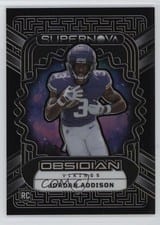 2023 Panini Obsidian Supernova Jordan Addison #19 card