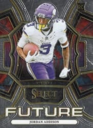 2023 Panini Select Select Future Jordan Addison #17 card