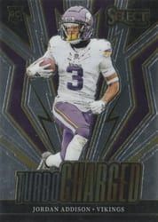 2023 Panini Select Turbocharged Jordan Addison #3 card
