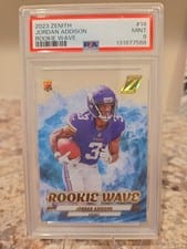 2023 Panini Zenith Rookie Wave Jordan Addison #14 card