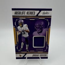 2024 Panini Absolute Absolute Heroes Memorabilia Jordan Addison #AHM-JAN card