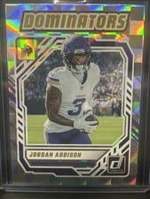 2025 Donruss Dominators Jordan Addison #DOM-JAN card