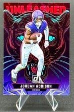 2025 Donruss Unleashed Jordan Addison #14 card