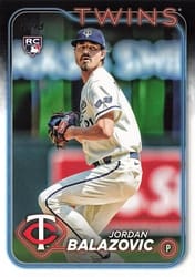 2024 Topps Base Set Jordan Balazovic #263 card