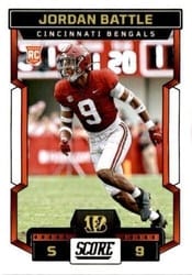 2023 Score Base Set Jordan Battle #386 card