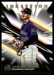 2023 Bowman Inception Base Set Jordan Beck #55 card