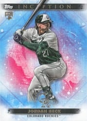 2024 Topps Inception Base Set Jordan Beck #2 card
