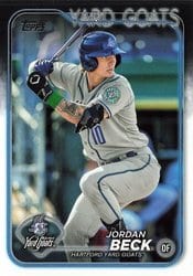 2024 Topps Pro Debut Base Set Jordan Beck #PD-172 card