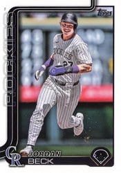 2025 Topps Base Set Jordan Beck #139 card