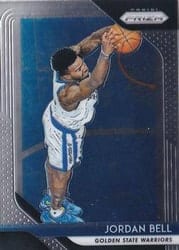 2018-19 Panini Prizm Base Set Jordan Bell #292 card