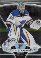 2019-20 O-Pee-Chee Platinum Base Set Jordan Binnington #105 card