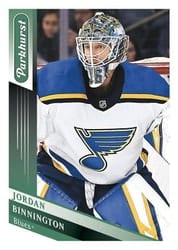 2019-20 Parkhurst Base Set Jordan Binnington #41 card