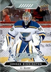 2019-20 Upper Deck MVP Base Set Jordan Binnington #99 card