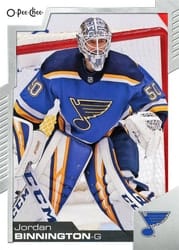 2020-21 O-Pee-Chee Base Set Jordan Binnington #440 card