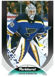 2020-21 Parkhurst Base Set Jordan Binnington #251 card