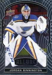 2020-21 Upper Deck Allure Base Set Jordan Binnington #49 card