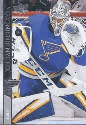 2020-21 Upper Deck Base Set Jordan Binnington #152 card