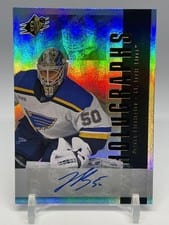 2024-25 SPx Holographs Jordan Binnington #HOLO-JB card