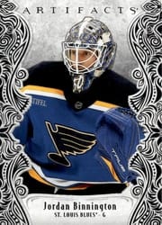 2025-26 Upper Deck Artifacts Base Set Jordan Binnington #146 card