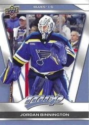 2025-26 Upper Deck MVP Base Set Jordan Binnington #180 card