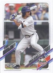 2021 Topps Pro Debut Base Set Jordan Brewer #PD-140 card