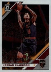 2019-20 Donruss Optic Base Set Jordan Clarkson #144 card