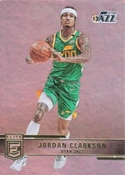 2021-22 Donruss Elite Base Set Jordan Clarkson #135 card