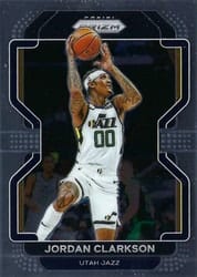 2021-22 Panini Prizm Base Set Jordan Clarkson #127 card